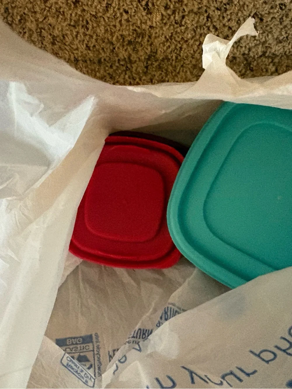 Rubbermaid Clear Plastic Food Storage Containers - Stackable Set